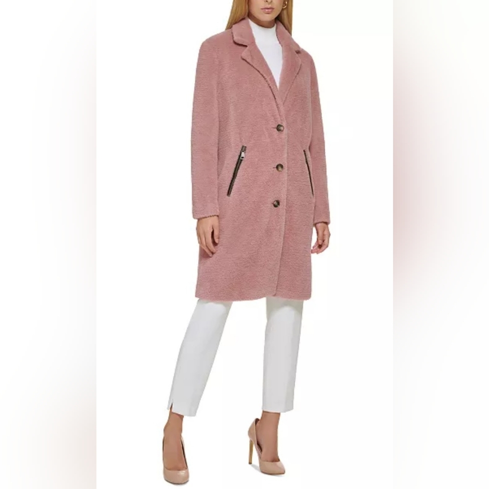 ⭐️ DKNY Walker Teddy Coat